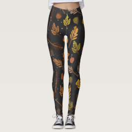 Hare Vier Seizoenen – Herfstpatroon Leggings