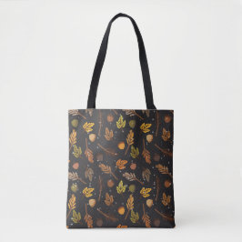Hare Vier Seizoenen – Herfstpatroon Tote Bag