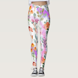 Hare Vier Seizoenen – Lente Patroon Leggings