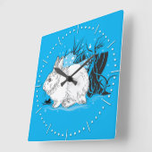 Hare Vierkante Klok (Hoek)