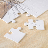 Hare waterverf Konijnenbossen Legpuzzel (Zijkant)