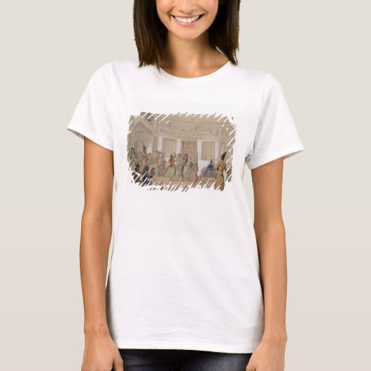 Harem Feast, Teheran (potlood & m/c op papier) T-shirt (Voorkant)