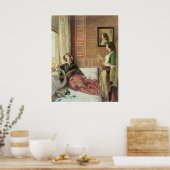 Harem life in Constantinopel, 1857 Poster (Keuken)