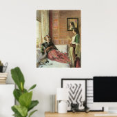 Harem life in Constantinopel, 1857 Poster (Thuiskantoor)