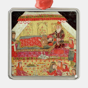 Harem Scene Metalen Ornament