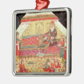 Harem Scene Metalen Ornament (Links)