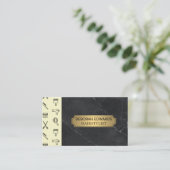 Haren stylist tools | Salon Barber Lux Visitekaartje (Staand voorkant)