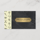 Haren stylist tools | Salon Barber Lux Visitekaartje (Voorkant)