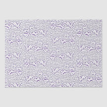 Hares Field Bunnies Rabbits Pattern White Violet