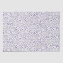Hares Field Bunnies Rabbits Pattern White Violet Tissuepapier