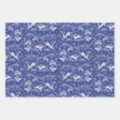 Hares Snow Field Bunnies Rabbit Pattern Kerstmis Inpakpapier Vel (Voorkant 3)