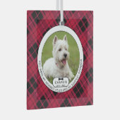 Harest Goodbye Pet Memorial Glas Ornament (Voorkant Rechts)