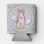 Harey Rabbit Heart Blikjeskoeler (Achterkant)