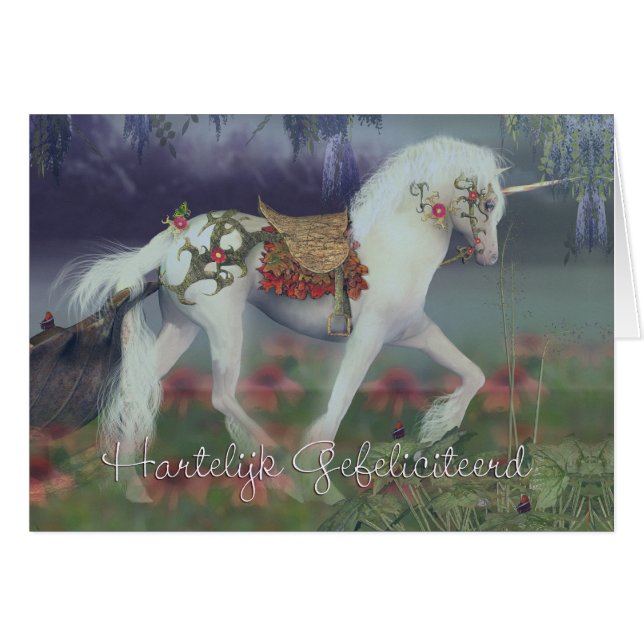 HarGefeliciteerd, Gelukk ige Verjaardag (Voorkant Horizontaal)