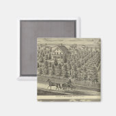 Hargis, inwoners van Cheney Magneet (Voorkant / Achterkant)