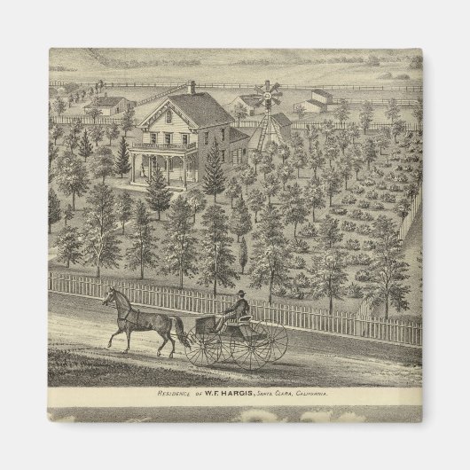 Hargis, inwoners van Cheney Magneet (Voorkant)