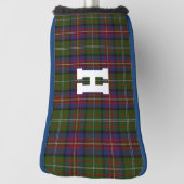 Hargis Tartan Plaid Monogrammed Putter Hoesje Golfheadcover (Draai 90)
