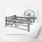 Hargreaves's Spinning Jenny, gegraveerd door Muismat (Met muis)