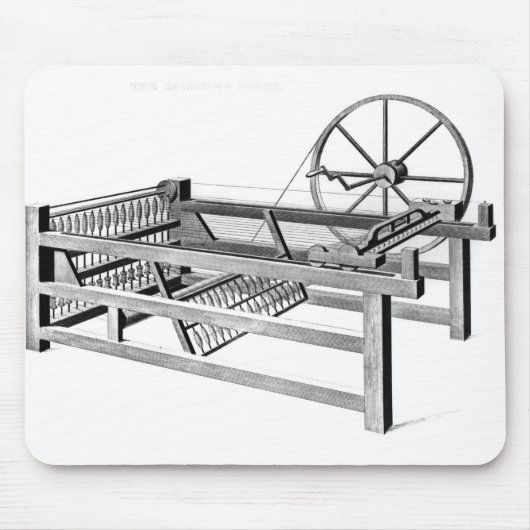 Hargreaves's Spinning Jenny, gegraveerd door Muismat (Voorkant)