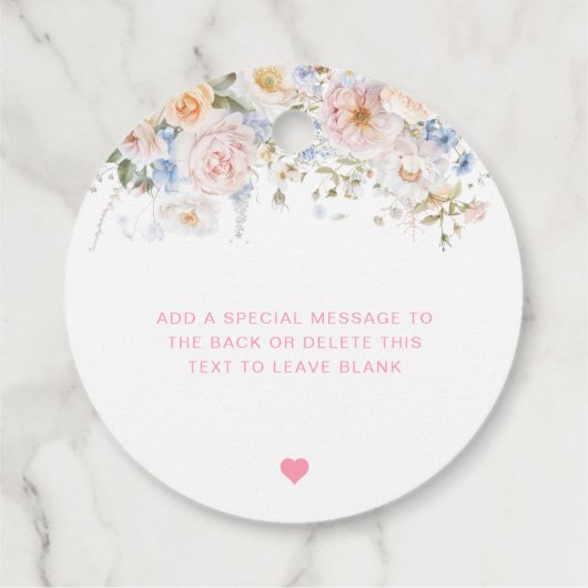 Hargrove Blauw Bloemendesign Champagne Douchefeest Bedankjes Labels (Achterkant)