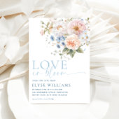 Hargrove Blue Floral Love in Bloom Vrijgezellenfee Kaart