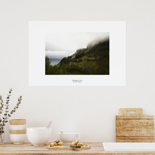 Harhazard, Noorwegen Poster (Keuken)