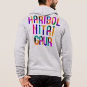 Haribol Nitai Gaur     Hoodie (Achterkant)