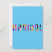 Haribol Nitai Gaur Kaart (Voorkant)