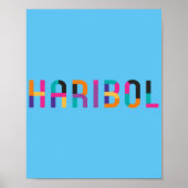 Haribol Nitai Gaur Poster (Voorkant)