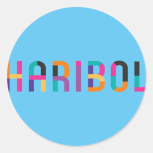 Haribol Nitai Gaur Ronde Sticker