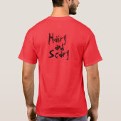 Harig en eng t-shirt (Achterkant)