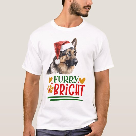 Harig & Helder Duits Herder T-shirt (Voorkant)