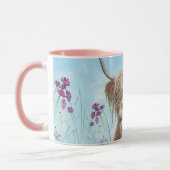 Harig Highland Schotse Koe mok Ron Junior (Links)