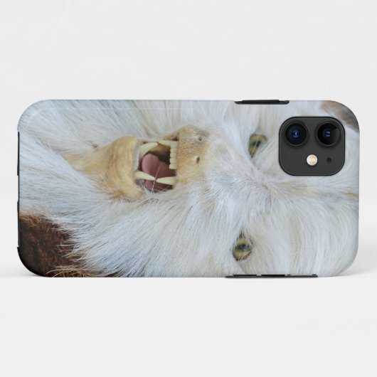 harig schepsel Case-Mate iPhone case (Achterkant (horizontaal))