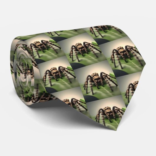 Harige Australische tarantula: de zachte reus van  Stropdas (Opgerold)