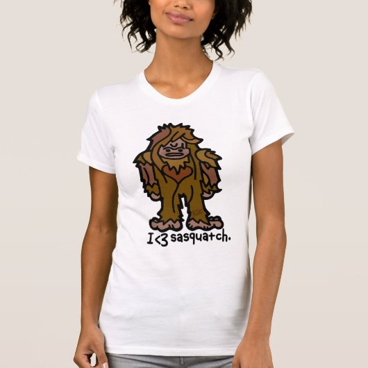 harige hart. t-shirt (Voorkant)