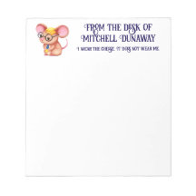 Harige Kaasman Zakelijke Muis Bril Nerdy