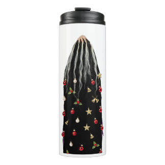 Harige Kerstboom - 2027 Haute Couture Haarornament Thermosbeker