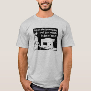 Harige Magnetron Grappige T-Shirt Humor
