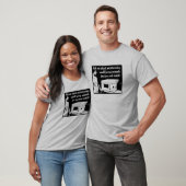 Harige Magnetron Grappige T-Shirt Humor (Unisex)