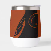 Harige Muppet Elf Wijn Tumbler (Links)