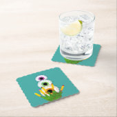 Harige ogen  kartonnen onderzetters (Insitu)