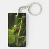 harige rups sleutelhanger (achterkant)