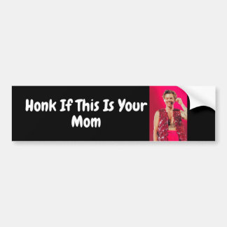 harige stijlen is mijn moeder bumpersticker