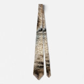 Harige Tabby Kat Benen en Poten- Grappig Kattenont Stropdas (Voorkant)