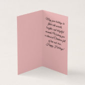 Harige tijding van vreugde! kaart (Binnen)