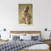 Harihara danst in de alidha pose, Prathara dyna Canvas Afdruk (Insitu (Slaapkamer))