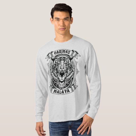 Harimau Malaya T-shirt (Voorkant volledig)