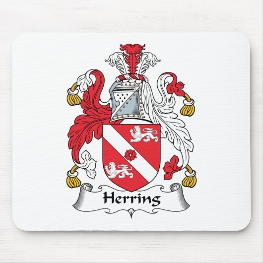 Haring Family Crest Muismat (Voorkant)