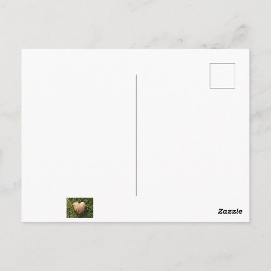 Haringgestapte aardappel briefkaart (Achterkant)